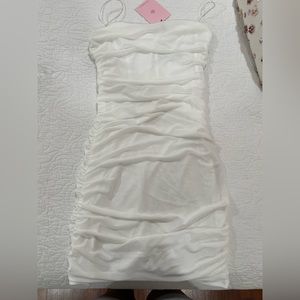 Beautiful simple white dress